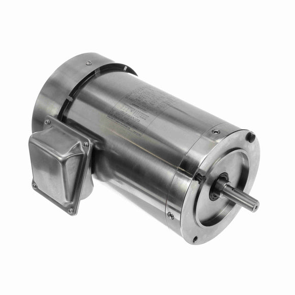 191567.00 Leeson 1.5HP Stainless Steel Electric Motor, Washdown Duty