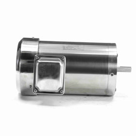 191569.00 Leeson 2HP Stainless Steel Electric Motor, Washdown Duty