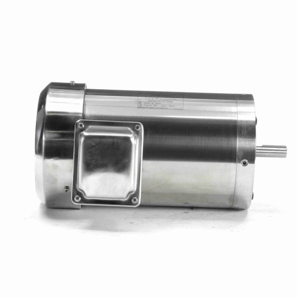 191569.00 Leeson 2HP Stainless Steel Electric Motor, Washdown Duty