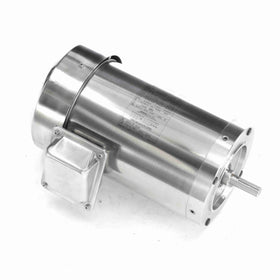 191569.00 Leeson 2HP Stainless Steel Electric Motor, Washdown Duty - 0