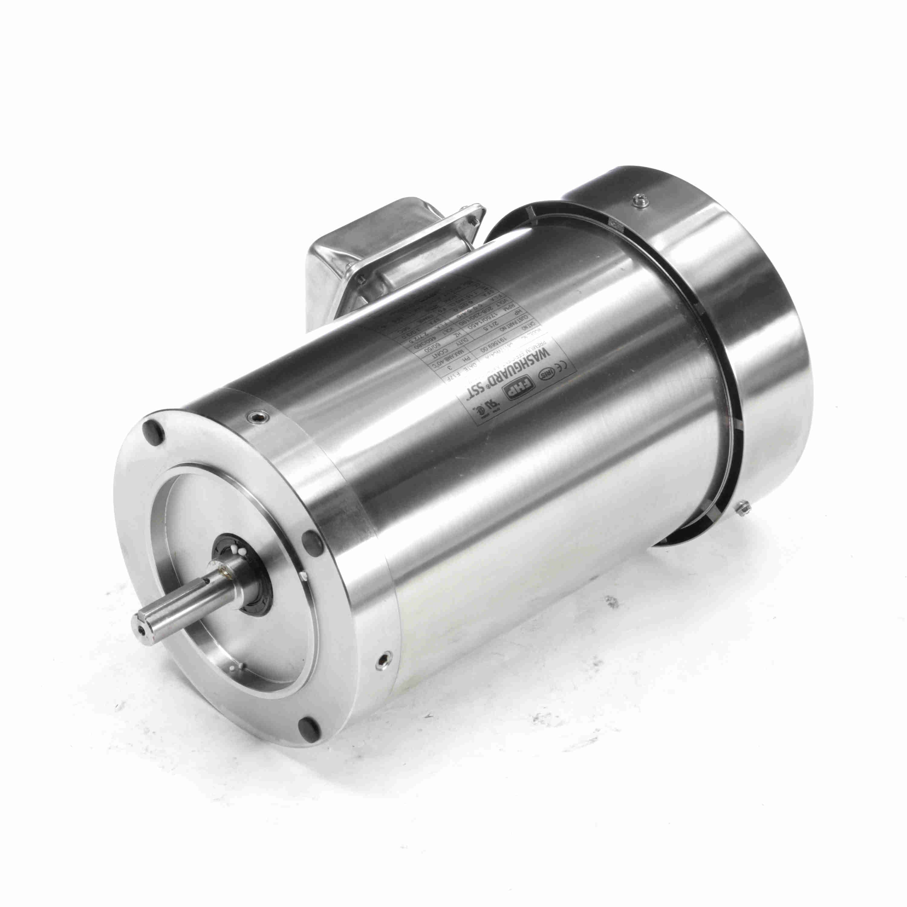 191569.00 Leeson 2HP Stainless Steel Electric Motor, Washdown Duty