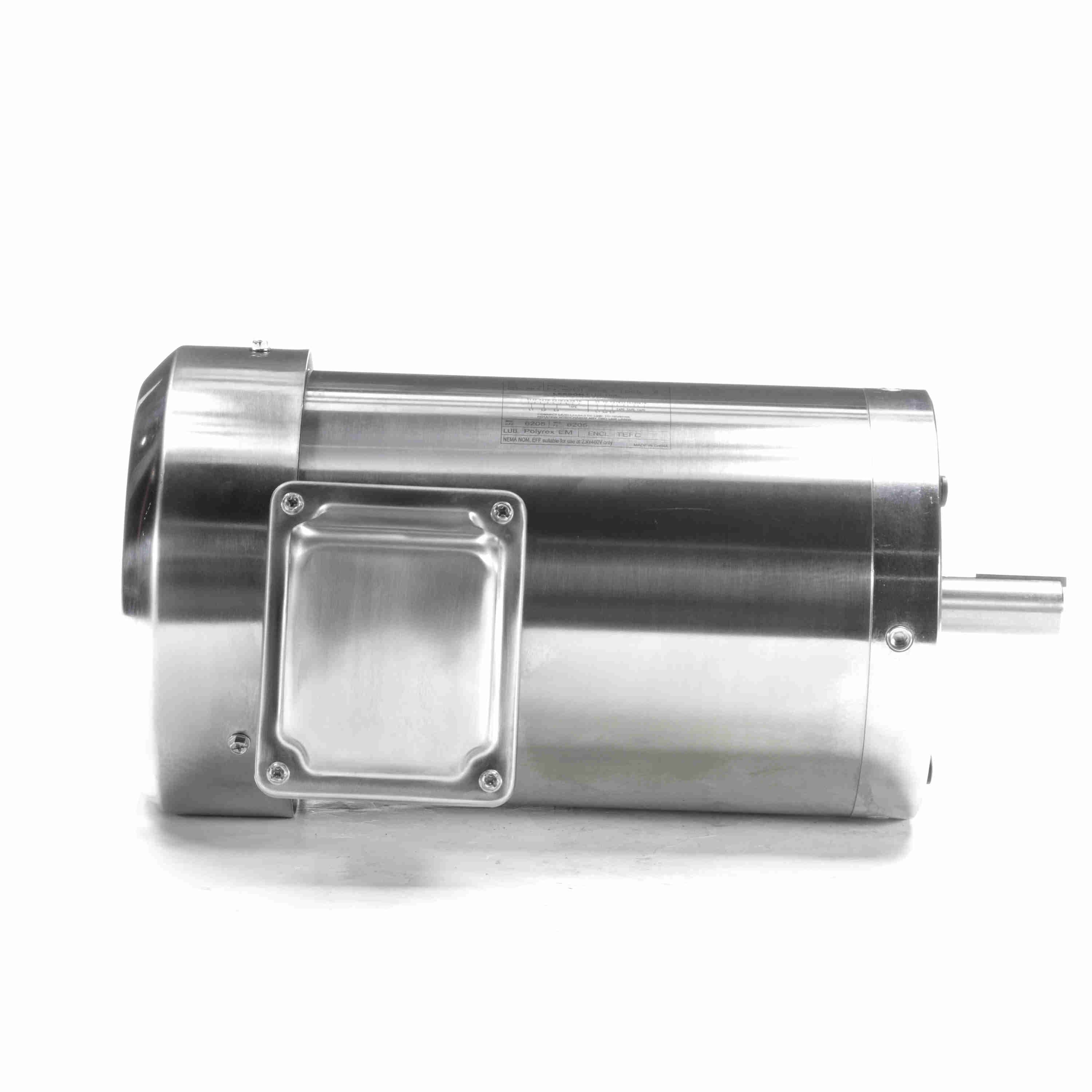 191570.00 Leeson 2HP Stainless Steel Electric Motor, Washdown Duty - 0