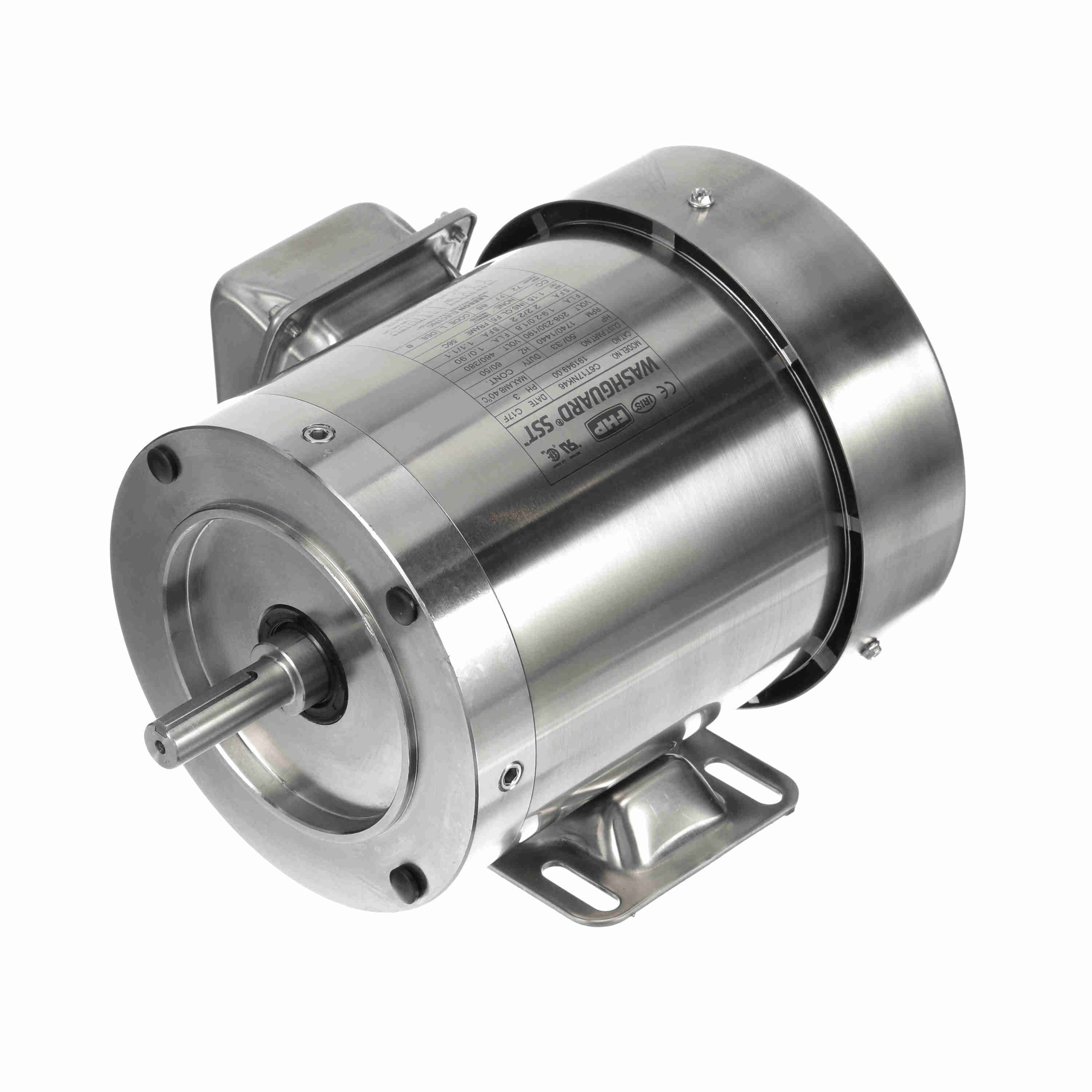 191949.00 1/2HP Leeson Electric SS Motor, Washdown - 0