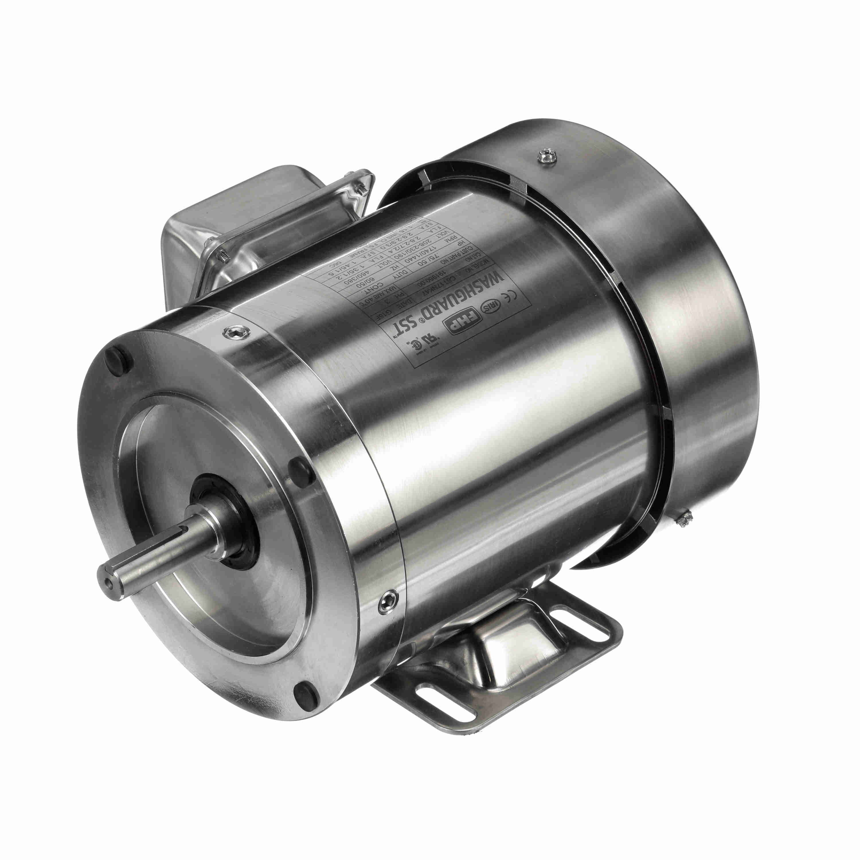 191950.00 3/4HP Leeson Electric SS Motor, Washdown - 0