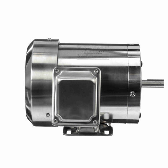 191950.00 3/4HP Leeson Electric SS Motor, Washdown