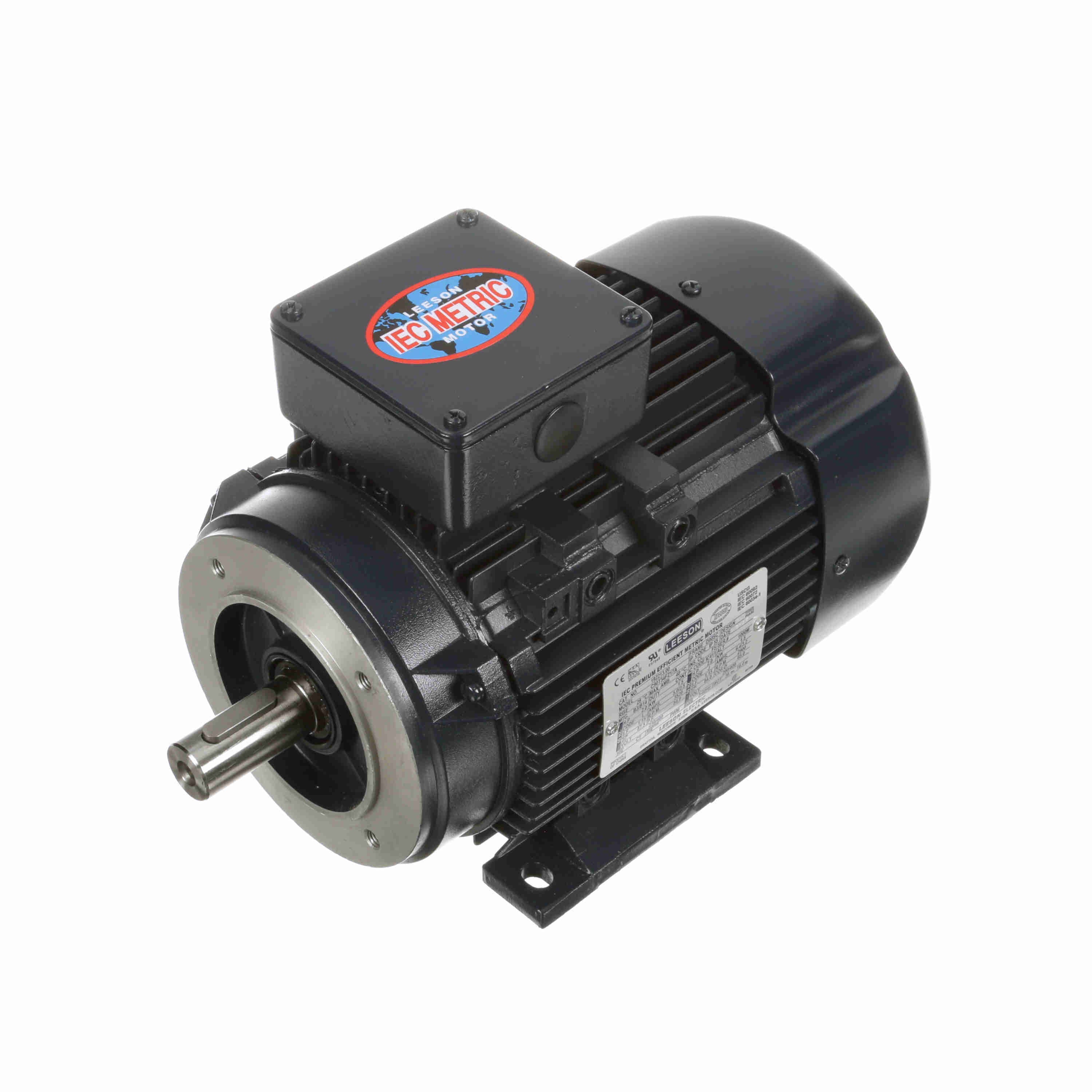 192213.00 Leeson 2HP IEC Metric Electric Motor, 3600RPM - 0