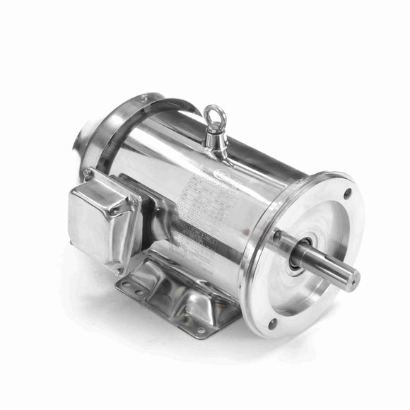 194000.00 3HP Leeson Electric SS Motor, Washdown