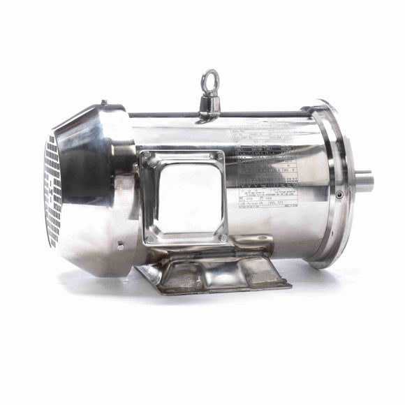 194001.00 3HP Leeson Electric SS Motor, Washdown