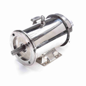 194002.00 5HP Leeson Electric SS Motor, Washdown - 0