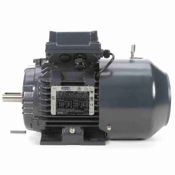 194224.00 Leeson 2HP/1.5kW IEC Metric AC Brakemotor, 1800RPM