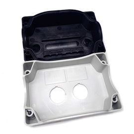 PBW-2 WEG 22mm Gray 2 Hole Pushbutton Enclosure