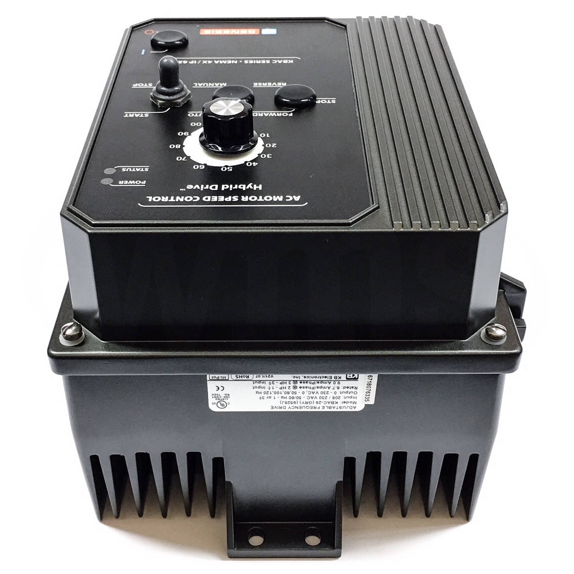 KB Electronics KBAC-29 Adjustable Frequency Drive, 9528 | Witmer Motor ...