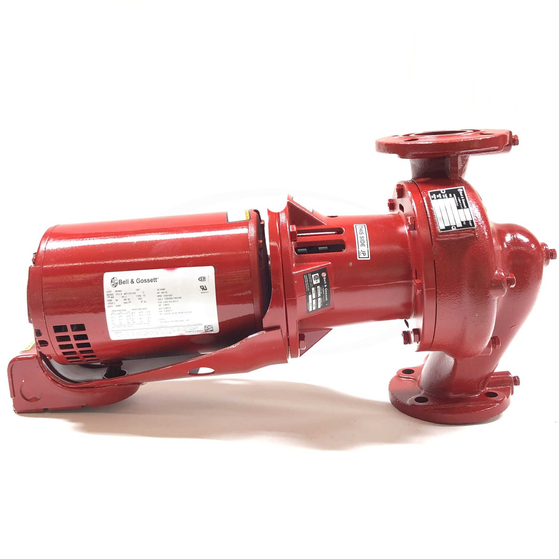 1EF053LF Bell & Gossett Series E-60 Pump, 3/4HP, 230/460V, 50/60Hz