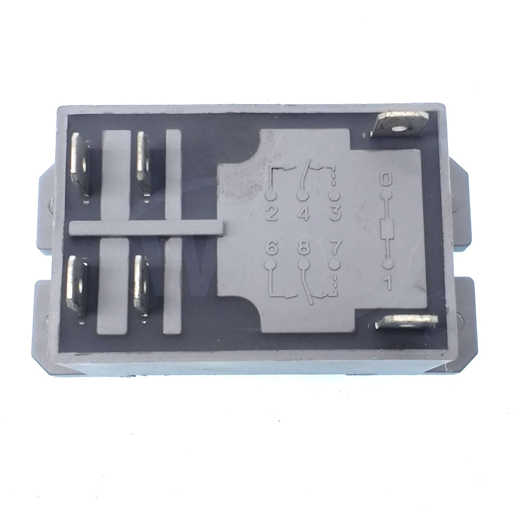 1EJH9 Dayton Relay, Power, DPST-NO, 24VDC, Coil Volts - 0