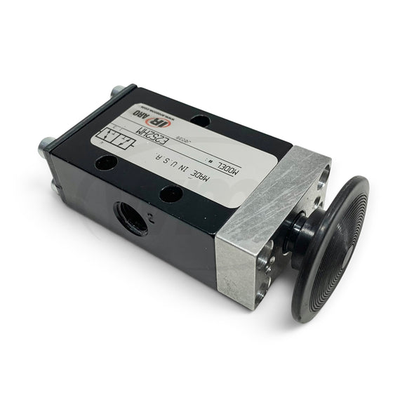 E252HM ARO 3-Way, 2-Position Manual Pneumatic Control Valve