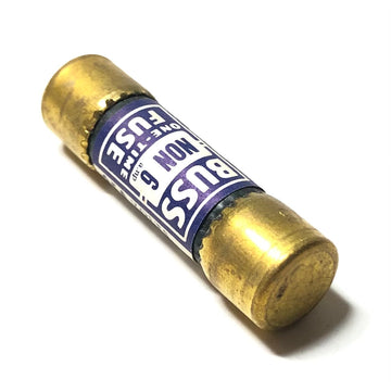 NON-6 Bussmann One-Time 250V Fuse
