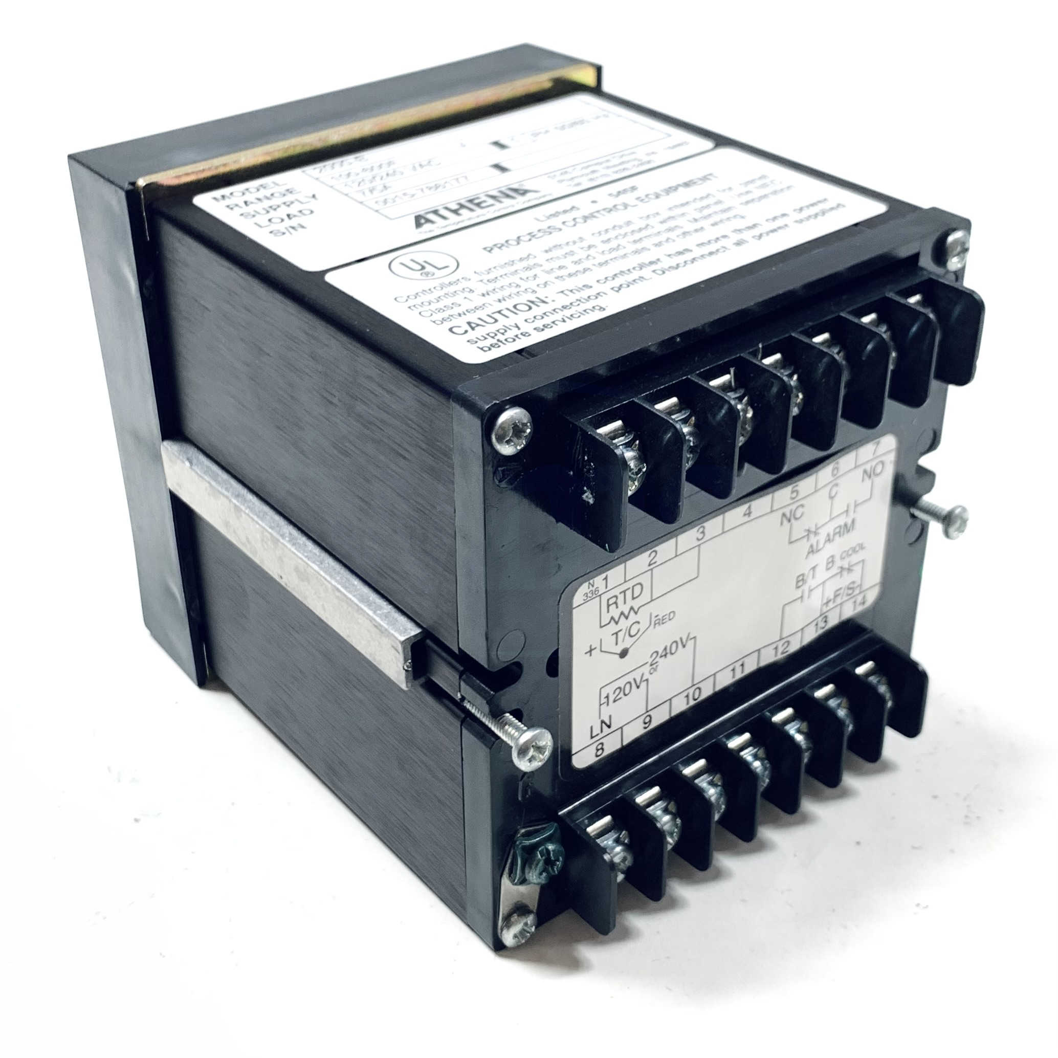 2000-B 100-600F Athena Temperature Controller, 120/240VAC, 7/5A, 1Ph, 50/60Hz