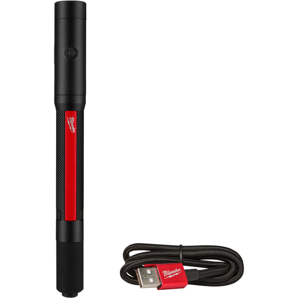 Milwaukee Rechargeable 250L Penlight w/ Laser