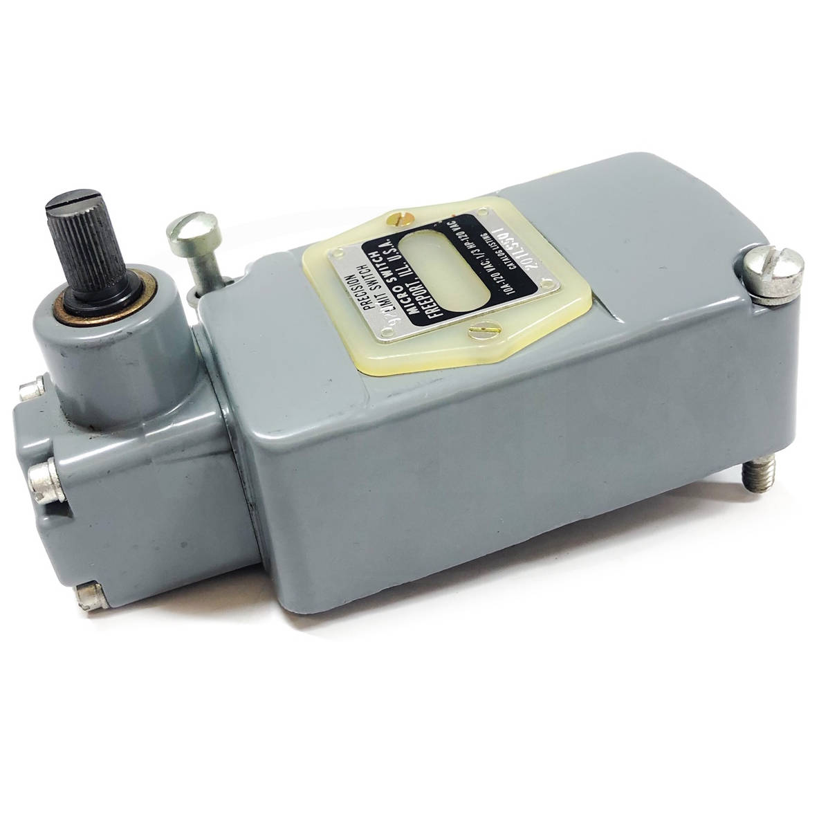 201LS501 Honewell Precision Limit Switch, Micro Switch, 10A-120VAC, 1/3HP-120VAC