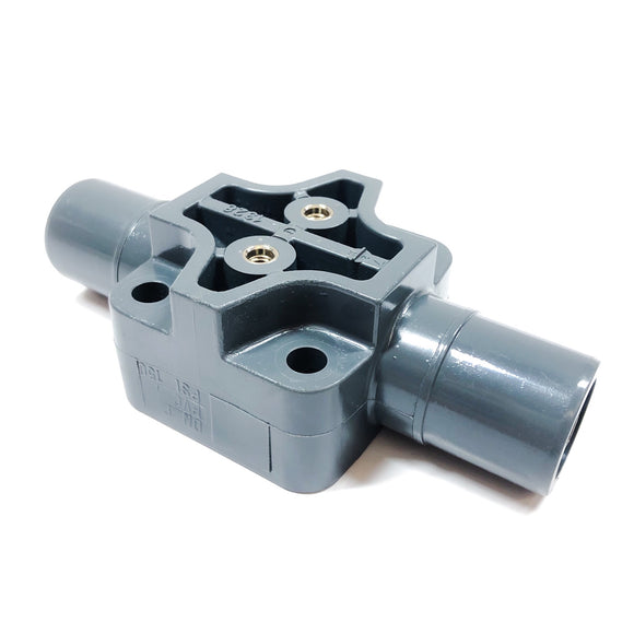 2031040 Gemu PVC Spigot Ends, 600K, 3/4", PVC Pipe Fitting