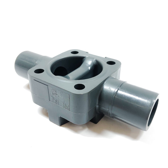 2031040 Gemu PVC Spigot Ends, 600K, 3/4", PVC Pipe Fitting
