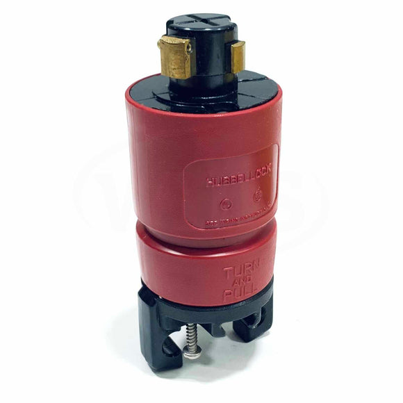 20445B Hubbell Locking Plug, 30A, 480VAC