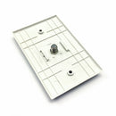 2072W Cooper Flush Mount Video Jack, F Connector-2