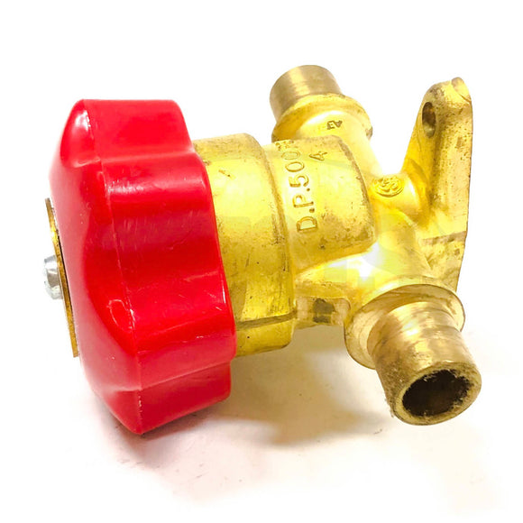 214-6 Superior Tuffy Straight-Thru Line Valve 3/8" ODS Inlet X 3/8" ODS Outlet