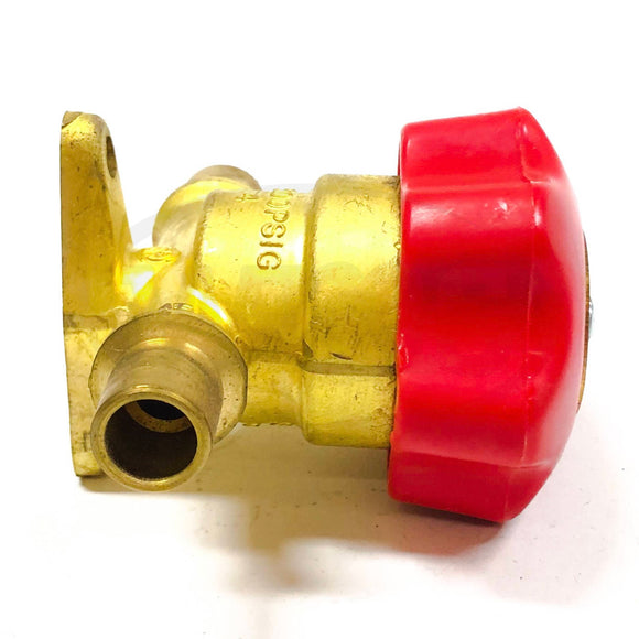 214-6 Superior Tuffy Straight-Thru Line Valve 3/8" ODS Inlet X 3/8" ODS Outlet