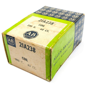21A238 Allen-Bradley Magnetic Coil, 220 V - 60 Hz - 0