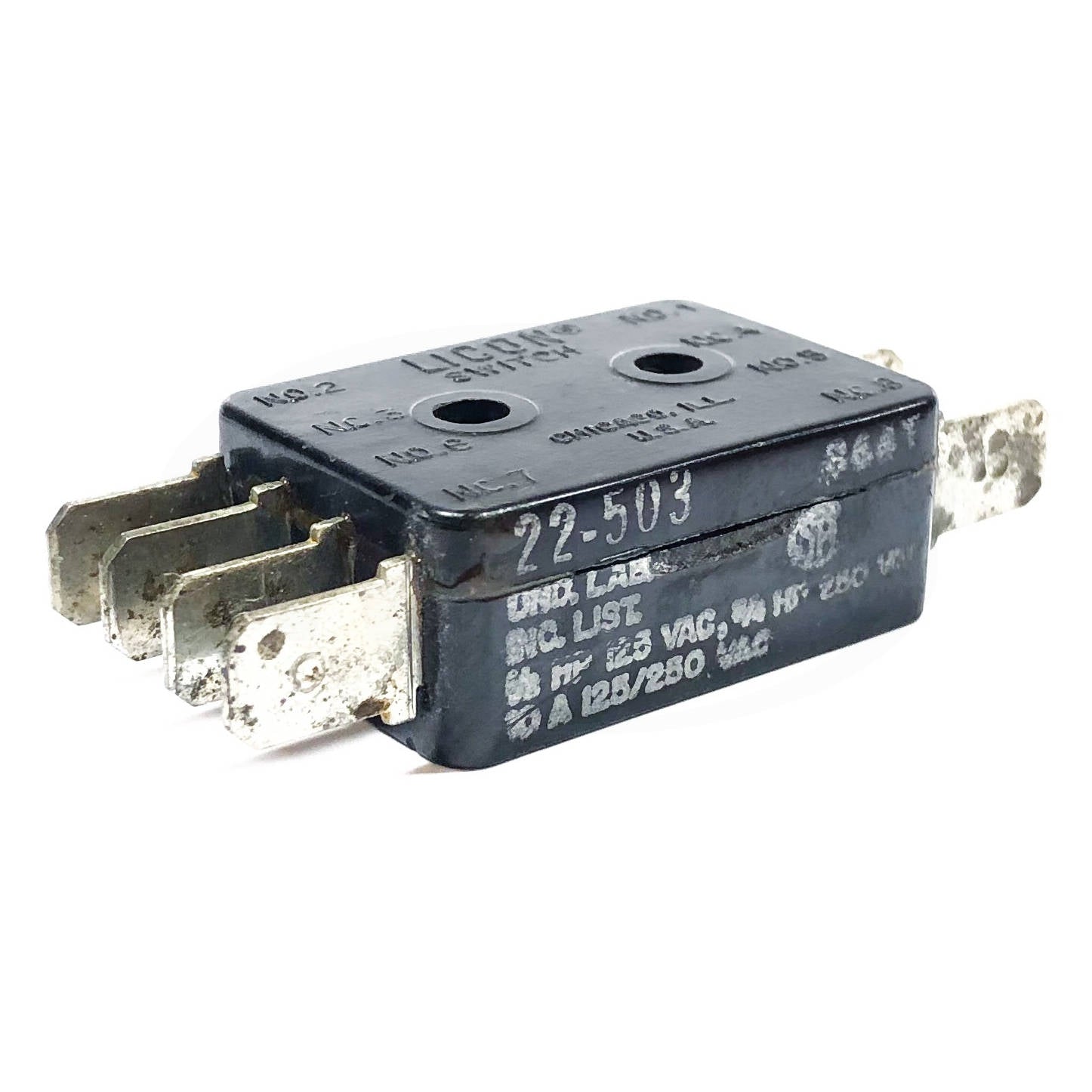 22-503 Licon Limit Switch, DPDT, 10A @ 250VAC - 0