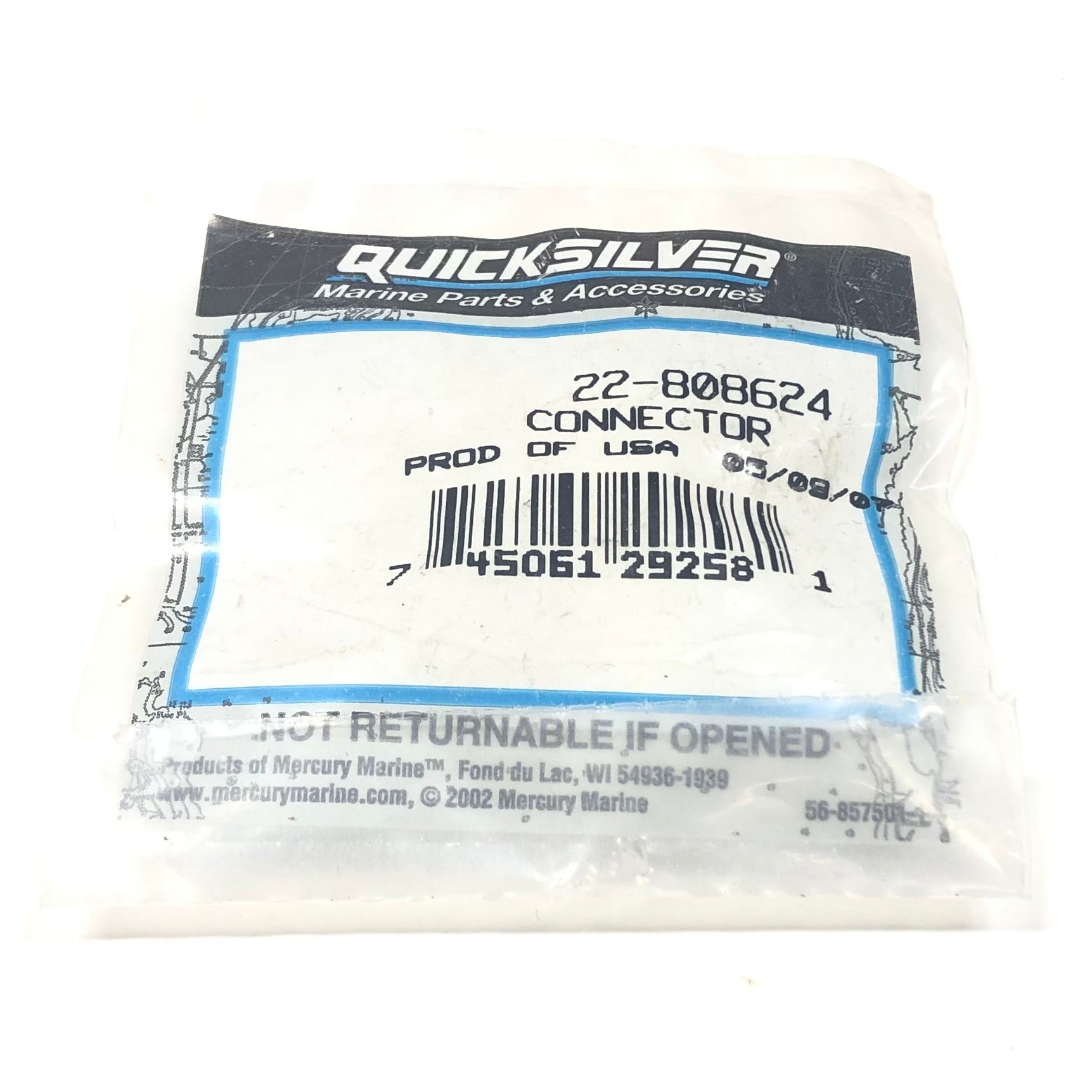 22-808624 Quicksilver Connector - 0