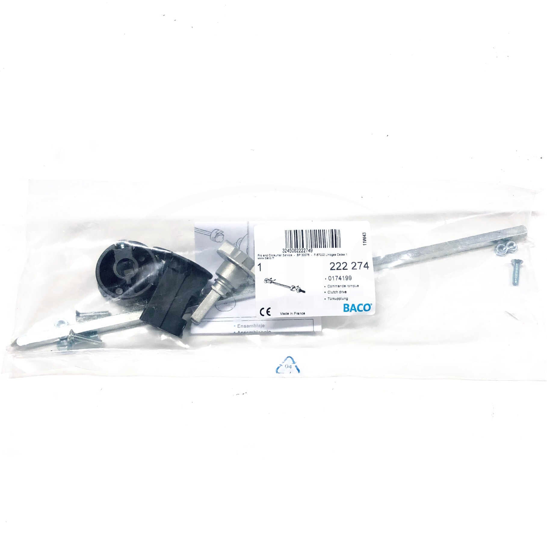 222 274 Baco Clutch Drive