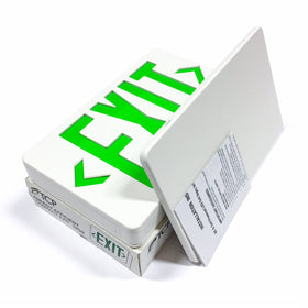 22745 TCP Green LED Exit Sign - 0