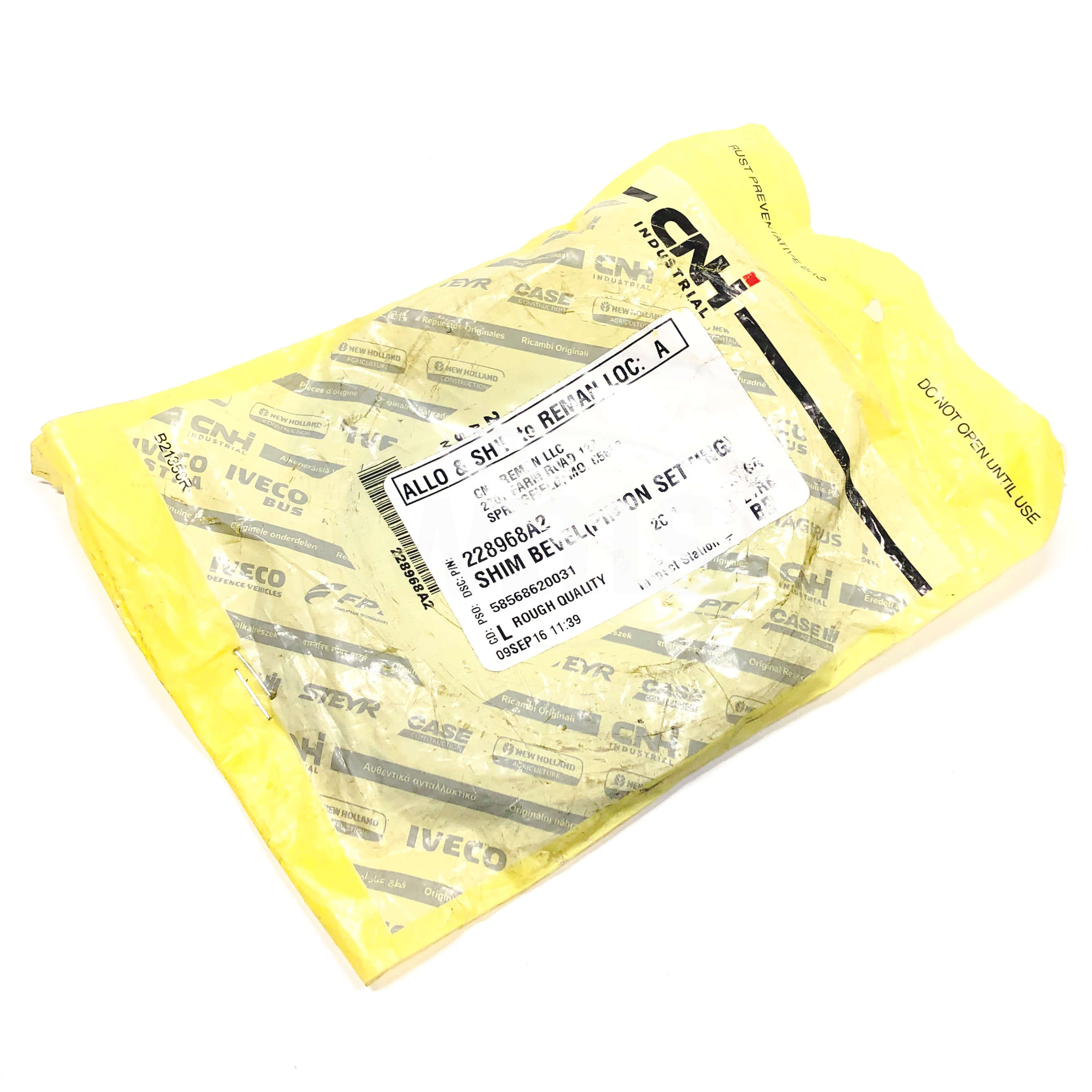 228968A2 CNH Industrial Bevel Shim (Pinion Setting)