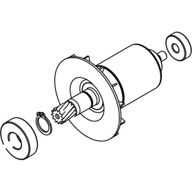 23-40-7115 Milwaukee Rotor Assembly