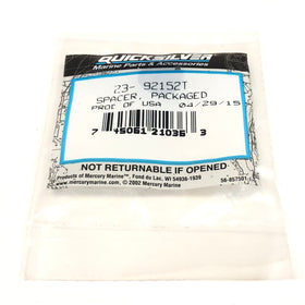 23-92152T Quicksilver Packaged Spacer