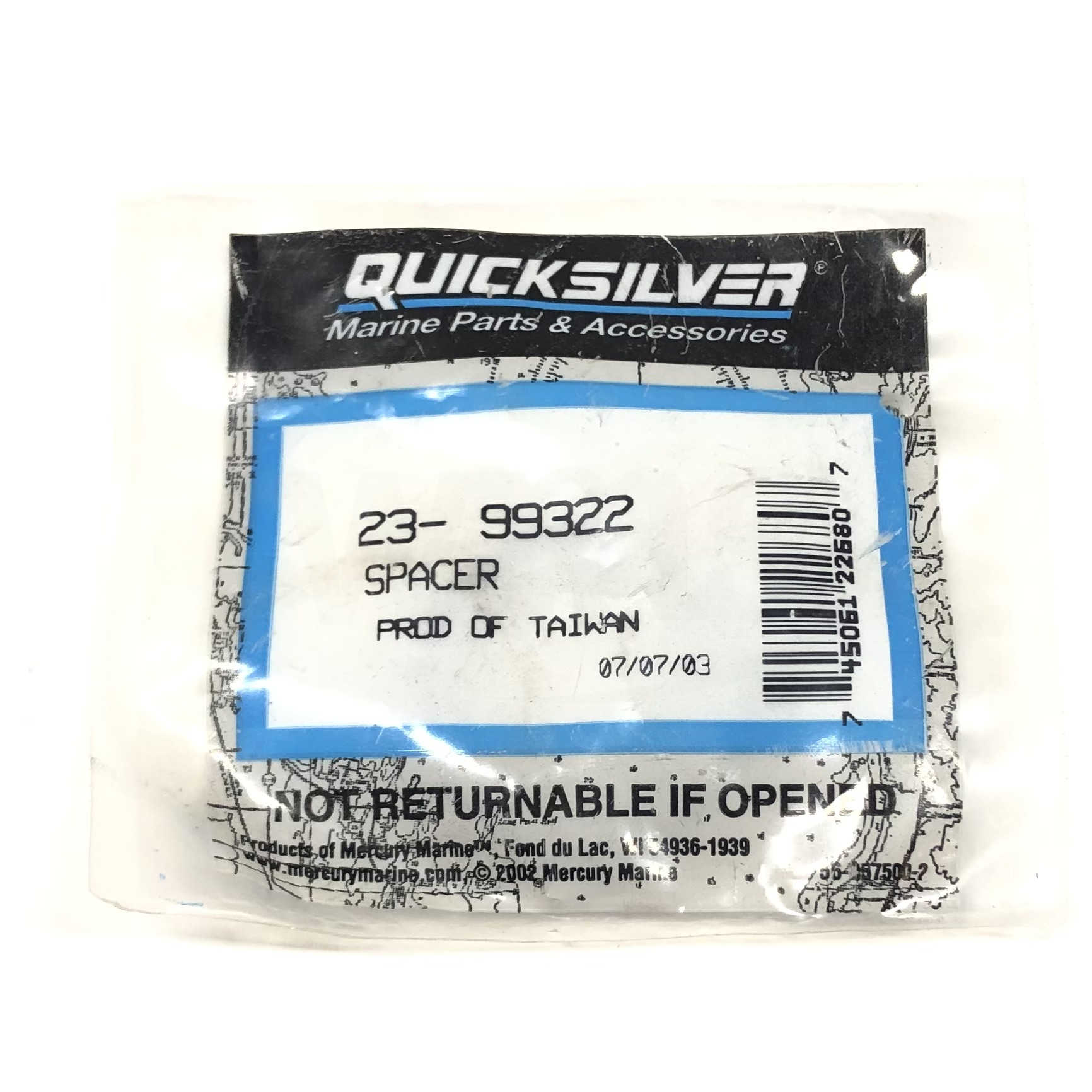 23-99322 Quicksilver Spacer - 0
