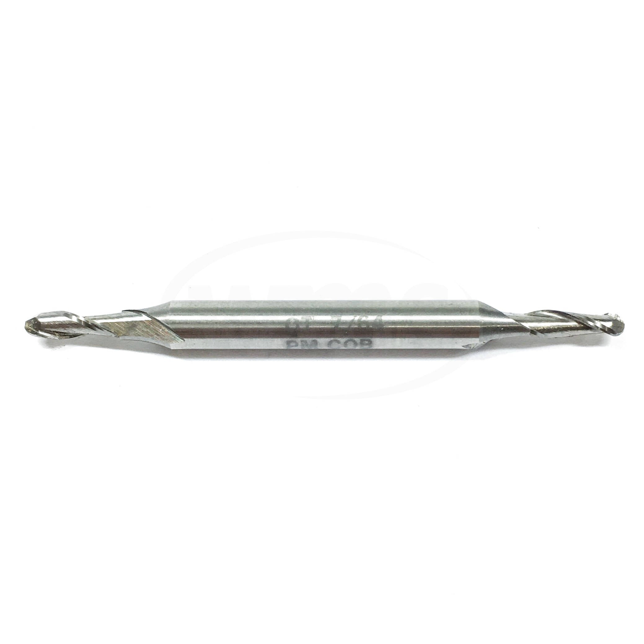 23233 Quinco 7/64" Ball End Mill, 2 Flute