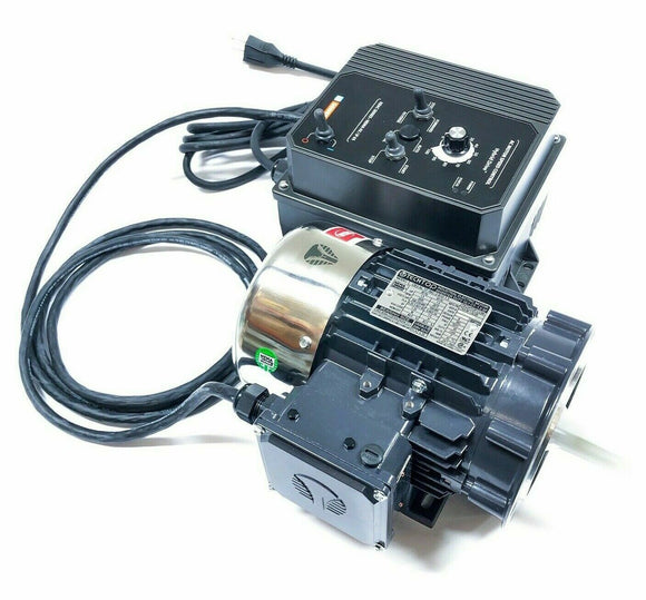 2HP Belt Grinder Package, VFD & 3600RPM Electric Motor, 120V.
