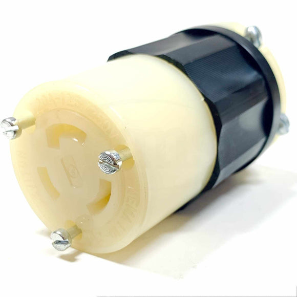 2363 Leviton Locking Connector, 3-Pole, 3-Wire