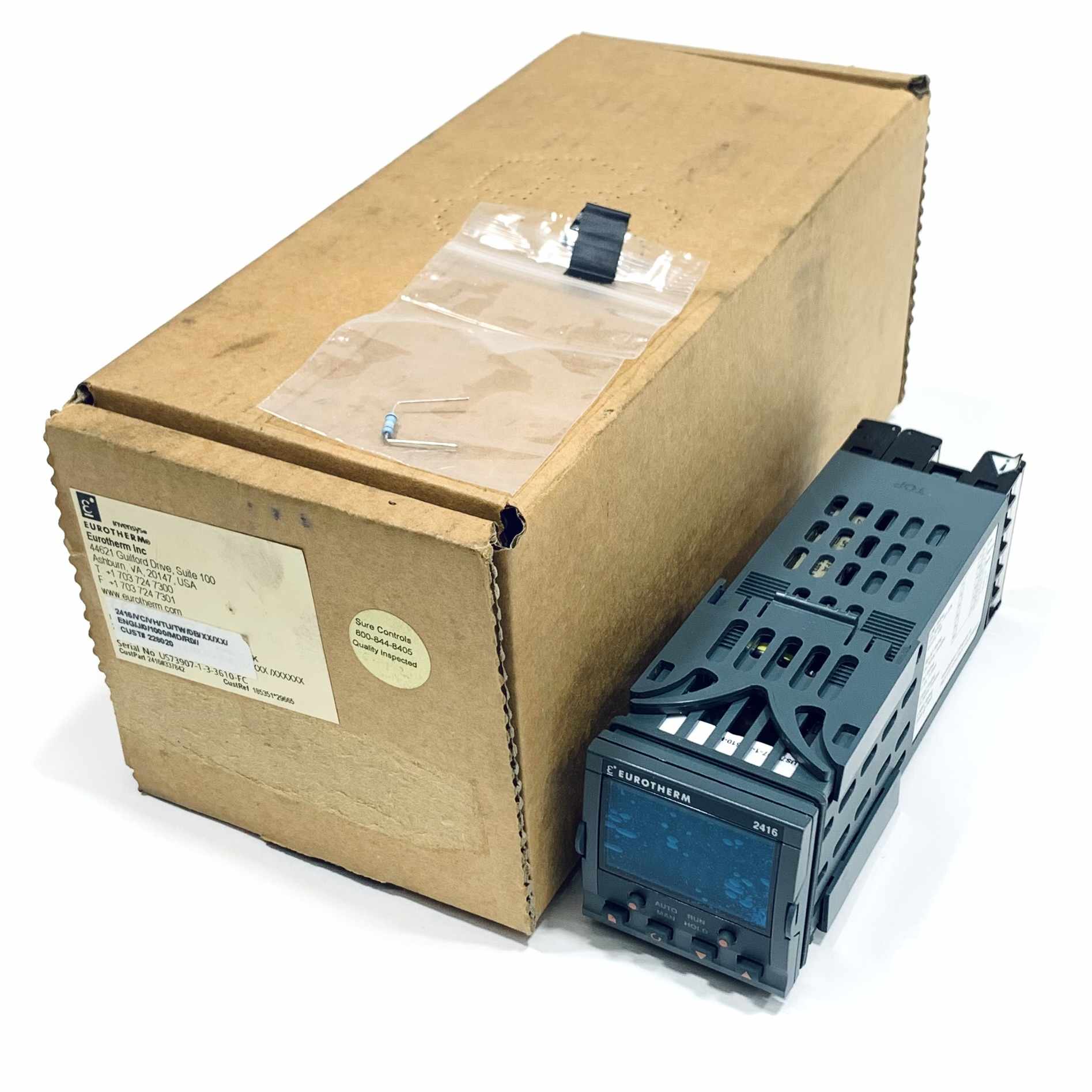 2416/VC/VH/TU/TW/DB/XX/XX/ENG/J/0/100/MD/RD// Eurotherm Temperature Cont