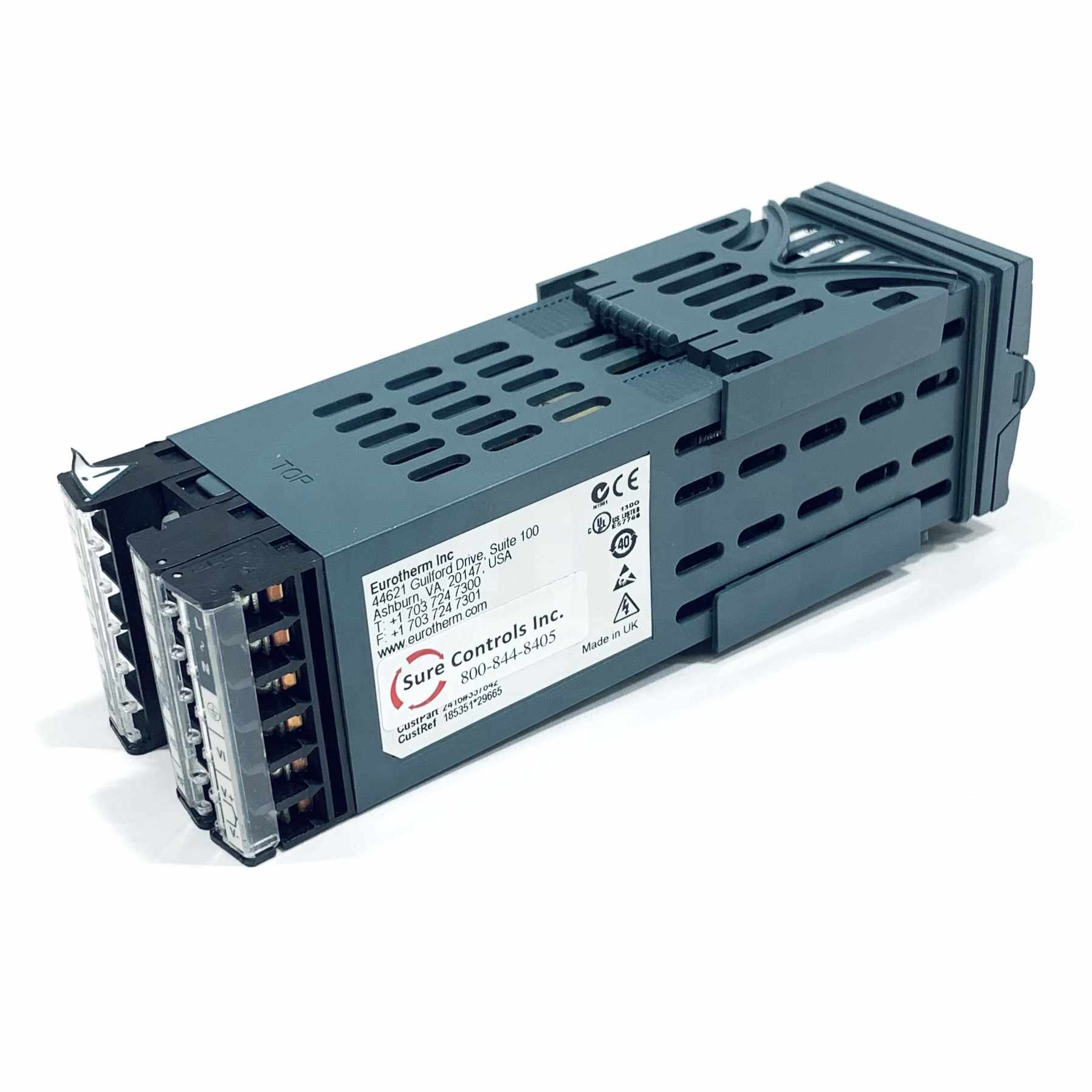 2416/VC/VH/TU/TW/DB/XX/XX/ENG/J/0/100/MD/RD// Eurotherm Temperature Cont