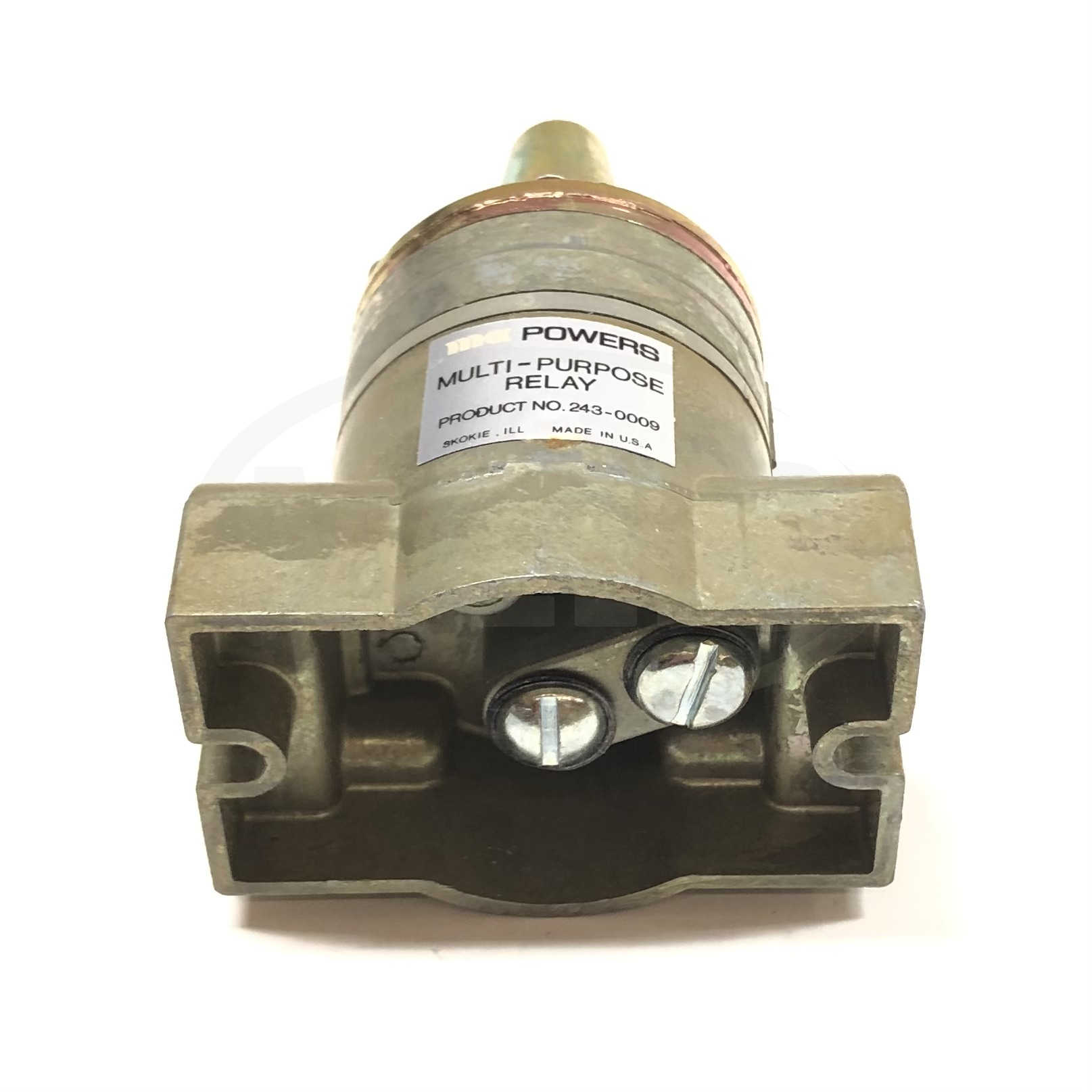 243-0009 Powers Pneumatic Multipurpose Relay