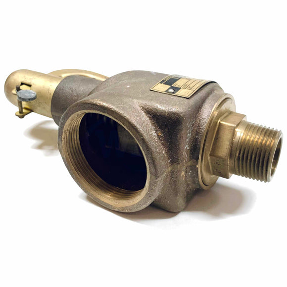 2471F Dresser Consolidated Safety Valve, Size 1" Set 100 P.S.I.