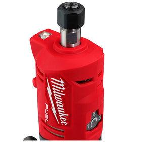 2486-20 Milwaukee M12 FUEL 1/4" Straight Die Grinder - 0