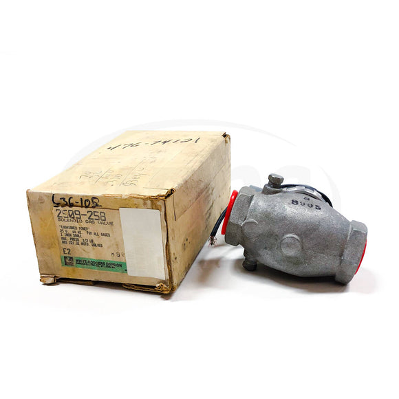2509-258 White Rodgers Solenoid 1" Gas Valve, 24VAC