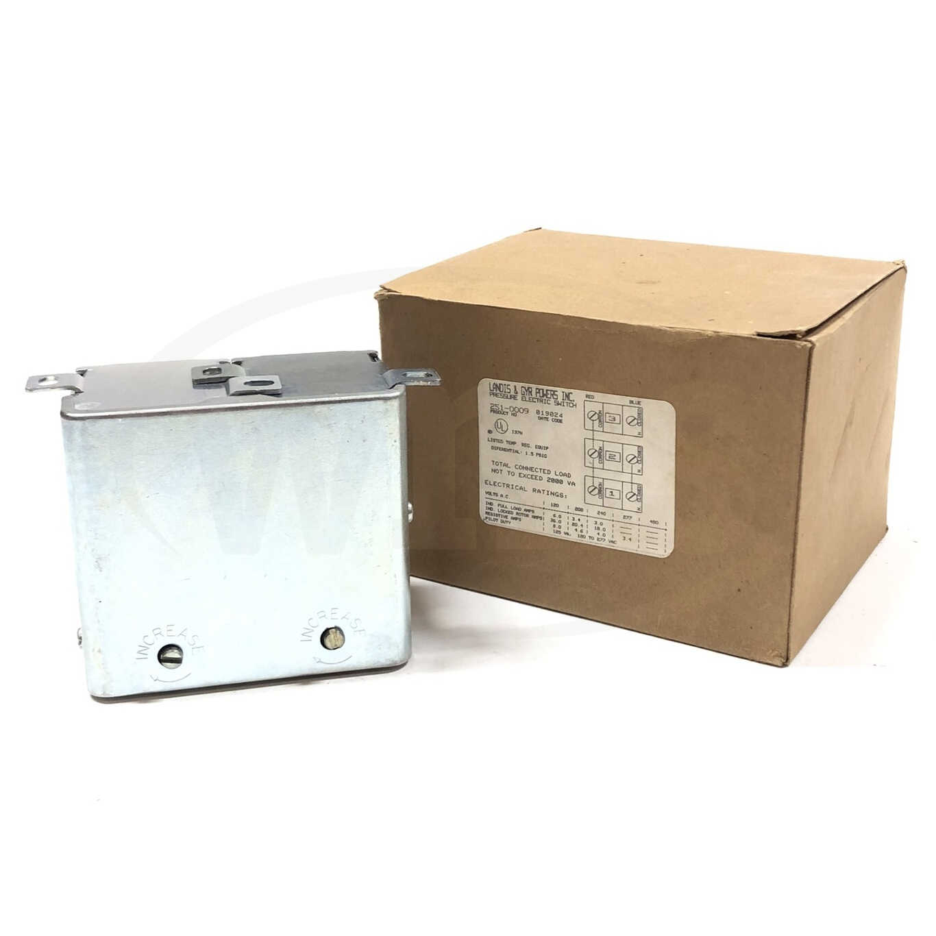 251-0009 Landis & Gyr Powers Pressure Electric Switch