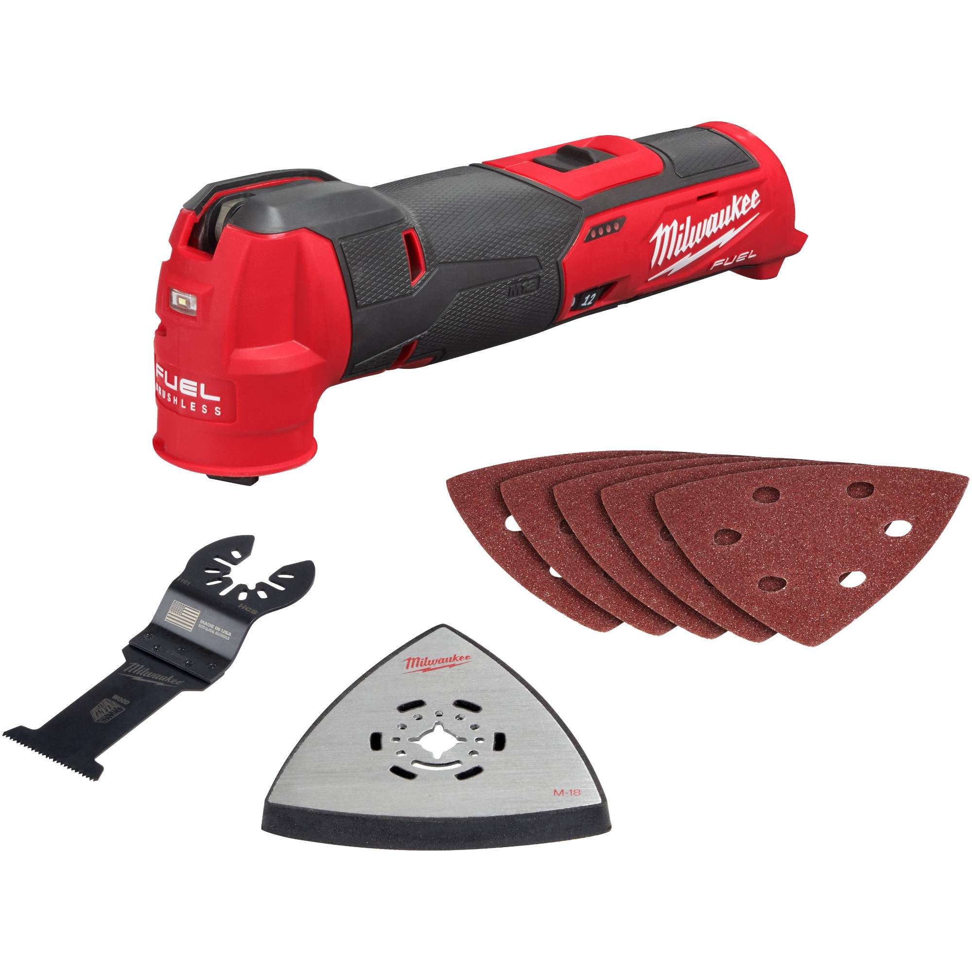 2526-20 Milwaukee M12 FUEL Oscillating Multi-Tool