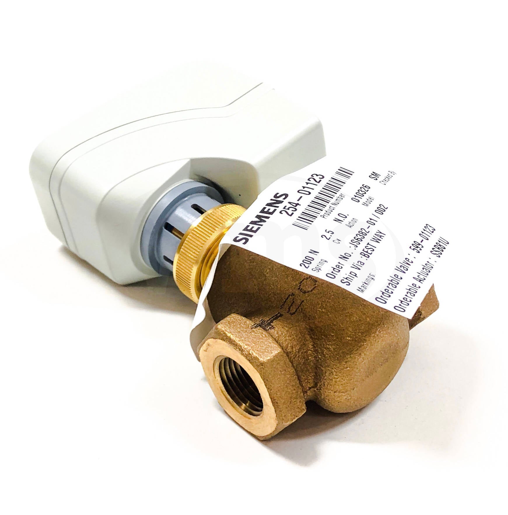254-01123 Seimens Powermite VF 599 Series Valves